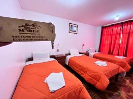 Sunrise Guest House, hotel v mestu Huaraz