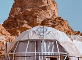 Rum Crystal Luxury Camp, luksustelt i Wadi Rum