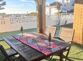 Casa las dodge 40m de la playa – hotel w mieście Matalascañas