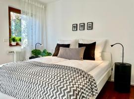 2-Zi. Apartment 42 qm, an der Friedrichsau/Messe, hotel v destinaci Neu-Ulm