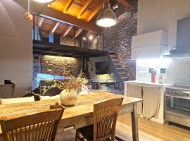 Paller rústic de muntanya amb estil i acollidor by RURAL D'ÀNEU, cottage in Aidi