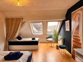 Ferienwohnung Aurora - WLAN, 2 Schlafzimmer, TV, Küche, Bad, Waschmaschine