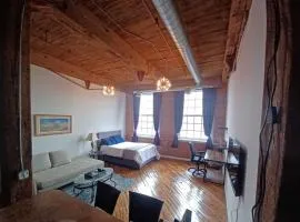 Detroit Artsy Industrial Loft