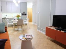 Apartament Andersa Biłgoraj parking podziemny、ビウゴライのアパートメント