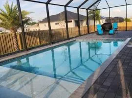 Spacious 4 bdrm home with heated pool