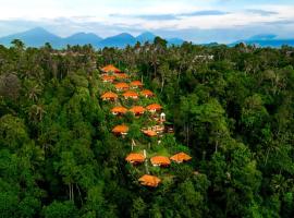 Nandini Jungle by Hanging Gardens, romantic hotel in Payangan