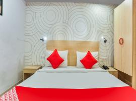OYO Happy Inn, hotel a Yamuna Sportkomplexum környékén Újdelhiben