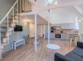 One bedroom mezzanine apartment, with parking