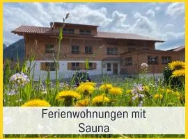 Ferienwohnungen Scholl - private Sauna oder Infrarotkabine