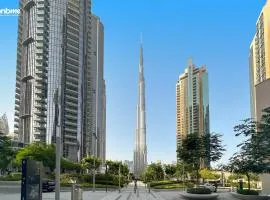 bnbmehomes - Jaw Dropping Burj Views in Act DT - 3302