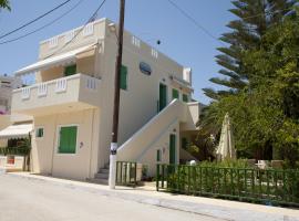 Mirtini Apartments, hotel with parking in Myrtos