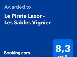 Le Pirate Lazor - Les Sables Vignier: Les Sables Vignier şehrinde bir otel