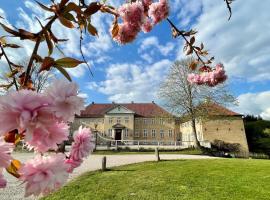 Skjoldenæsholm Slot, husdjursvänligt hotell i Jystrup