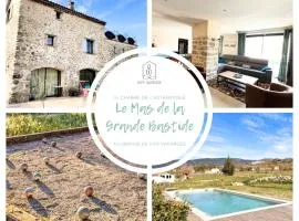Mas de la Grande Bastide, piscine, vue panoramique