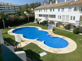Spacious, calm and bright Duplex Apartment in Private Residence ideal for families, beach and golf