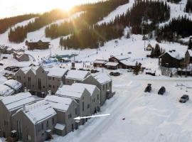Dzīvoklis Ski in/ski out i Funäsdalen! Nybyggt i toppenläge pilsētā Funesdolene