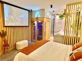 Viesnīca Spa - Sauna privatif centre parking gratuit pilsētā Truā