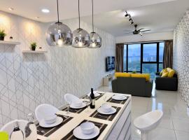 MidValley Southkey Mosaic 9pax 2B2B Netflix-SmartTV70inch, self-catering accommodation sa Johor Bahru
