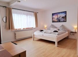 Ruhiges 1-Zimmer-Appartement, Büsum (4km), Nordsee、Oesterdeichstrichのホテル