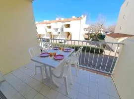 Confortable 2 pièces, 4 couchages avec balcon et parking privé, proche plage - Marseillan - FR-1-326-596