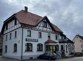Gasthof Seehof, hotel with parking in Illmensee