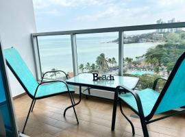 Condo Gorgona Beach Apartamento de Lujo de 2 Habitaciones ที่พักให้เช่าติดทะเลในชาเม