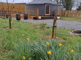 The Snowdrop, luxury tent in Galway