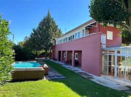 Casa con piscina Irache: Ayegui'de bir tatil evi