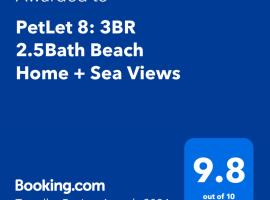 PetLet 8: 3BR 2.5Bath Beach Home + Sea Views, vacation home in Victor Harbor