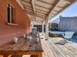 950m de la plage - Maison pour 10 avec piscine