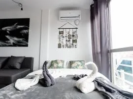 Great panoramic view studio apartment