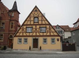 Ferienwohnungen am Holzmarkt, khách sạn ở Bad Windsheim