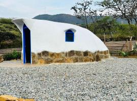 Bahareque glamping, campsite in Barichara