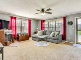 Furnished Deck and Fire Pit Greeneville Home!