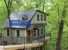 Secluded Treehouse in the Woods - Tree Hugger Hideaway, holiday rental in Branson