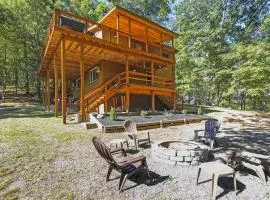 Camp Dancing Bears - Wifi, Riverfront, Pet Friendly, Fire Pit, Grill, Deck, Fishing, Games, Fireplace, King Bed