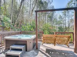 Serene Townsend Cabin Rental with Hot Tub and Grill!