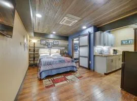 Central Texarkana Studio Rental with Railroad Views!