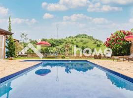 Casa com piscina e mesa de sinuca em Itupeva, cottage sa Itupeva