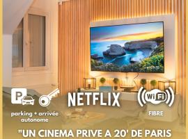 Le CinéRêve l 20' Paris l Netflix l Fibre l Parking, hotel in Boissy-Saint-Léger