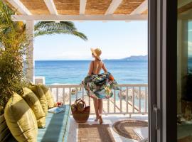Aegean Stories pelagos suites: Avlákia şehrinde bir otoparklı otel