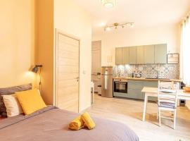 Cosy One Room Apartment Near Monaco, cabaña o casa de campo en Beausoleil