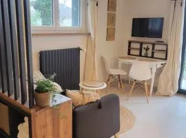 Studio en rez-de-jardin