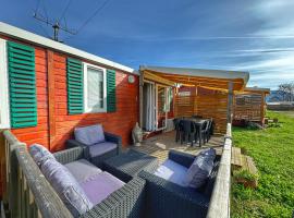 Grand Mobile-Home 6 Places climatisé, glamping en Munster