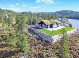 Gorgeous Home In Evje With Lake View