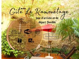 Gîte LE RAMoNETAGE by Keskeyspass, khách sạn ở Ornaisons