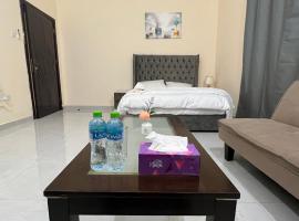Cozy Private Studio Apartment Near Airport, hotel with parking in Abu Dhabi