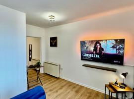 Rooms Near Me - Apartment 4, Smart Tv, Free Parking, leilighet i Halesowen