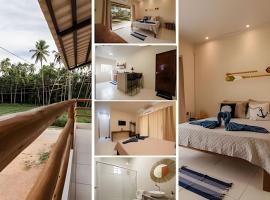 Flats Japaratinga - a 200m da praia com varanda, hotel a Japaratinga