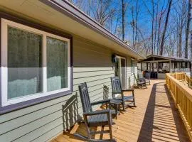 Dog-Friendly North Carolina Abode with Deck and Grill!